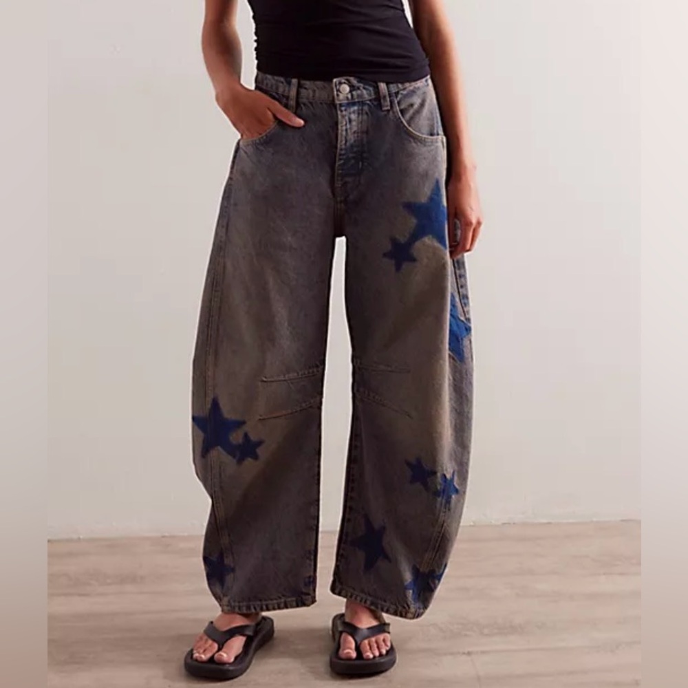 We The Free Good Luck Jeans Shadowpatch in Stargazing